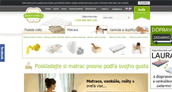 Desktop Screenshot of matrace-vankuse.sk